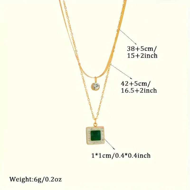 Tirena Valeure Necklace | 18K Gold