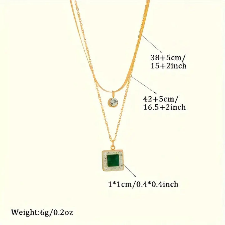 Tirena Valeure Necklace | 18K Gold