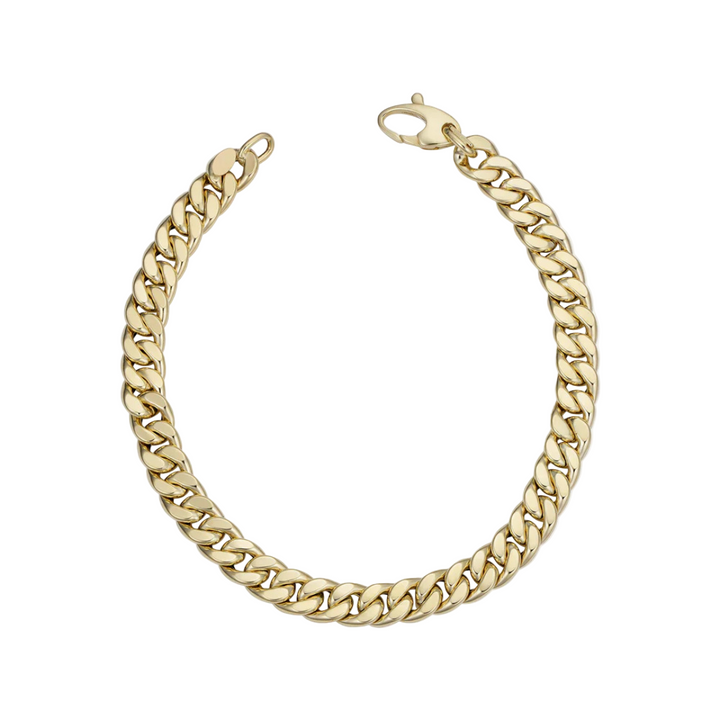 Heidi™ | Statement Cuban Bracelet with Precious Gold Finish
