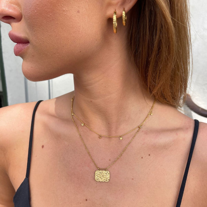 Elegant Necklace – 18K Gold Plated