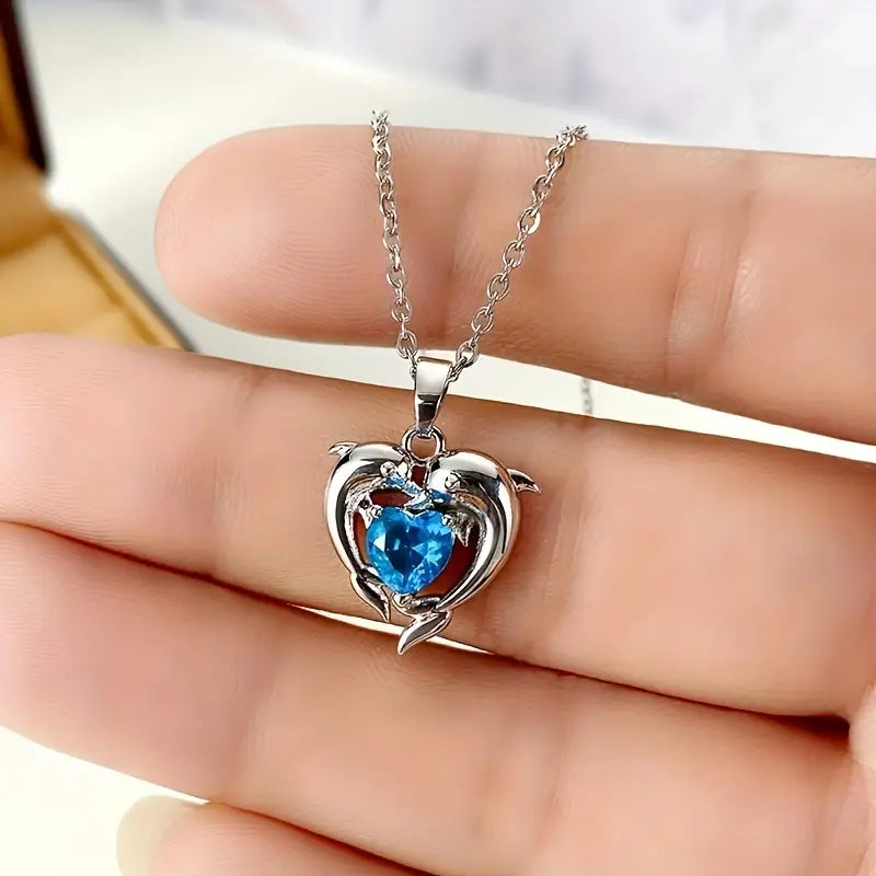 Oceanheart Twins Necklace