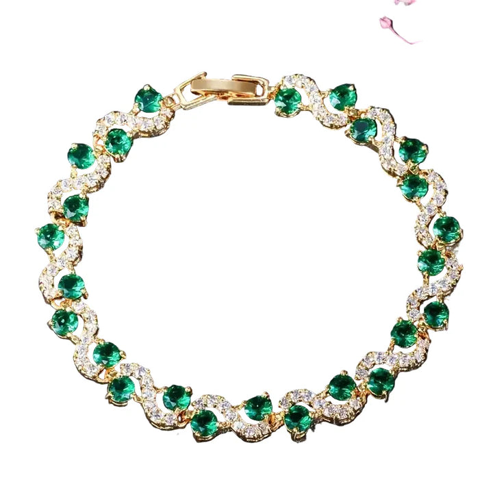 Fiora Emmeranthe Gold Bracelet | 16K Gold