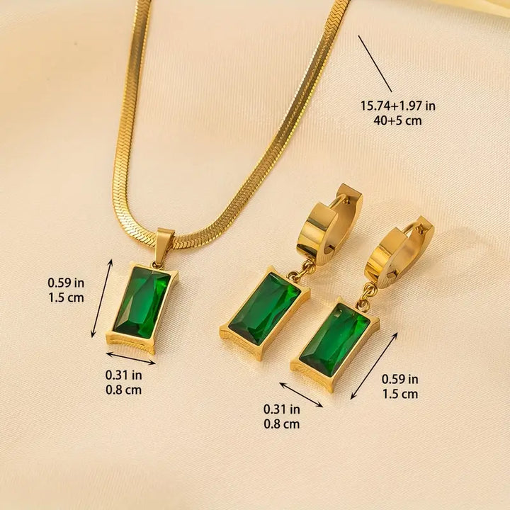 Iselotte Verdain Jewellery Set | Gold