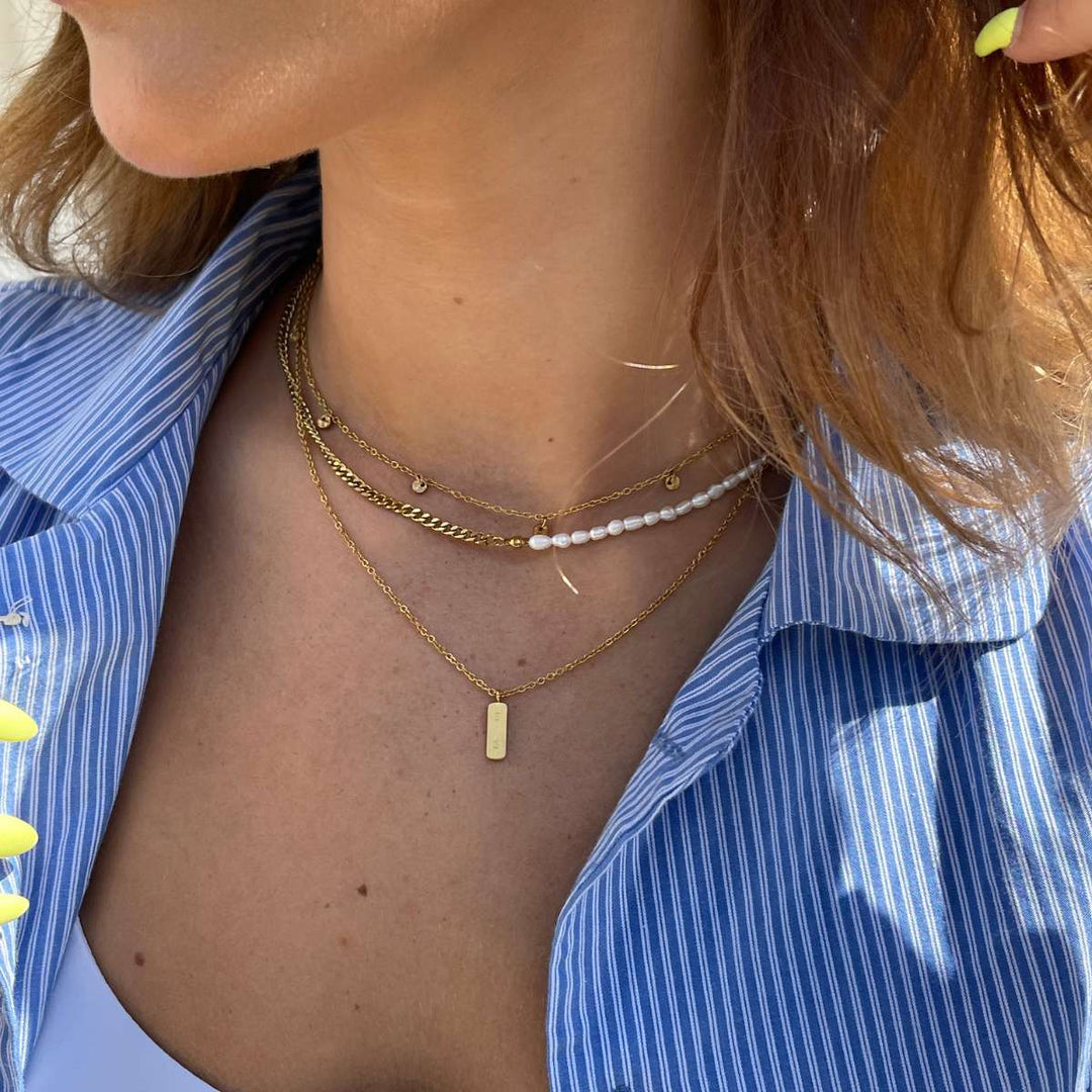 Elegant Necklace – 18K Gold Plated