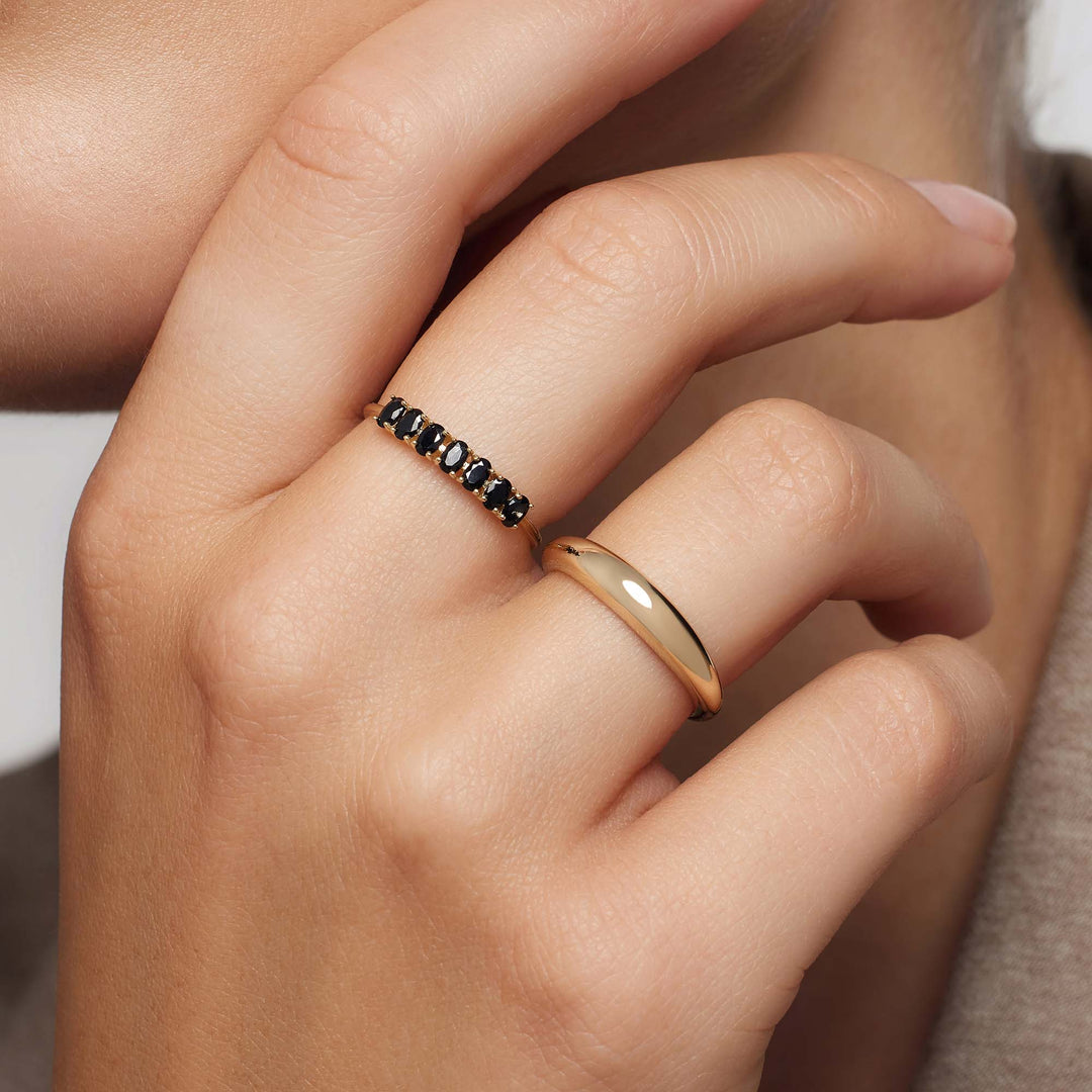 Rock Solid Ring | Gold
