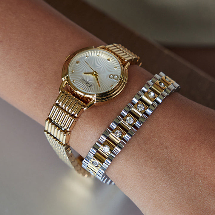 Gladia Bracelet – Gold Watch Style