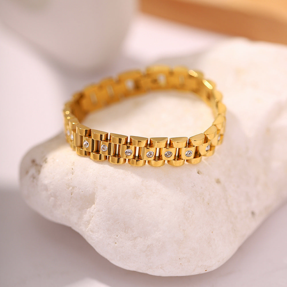 Gladia Bracelet – Gold Watch Style