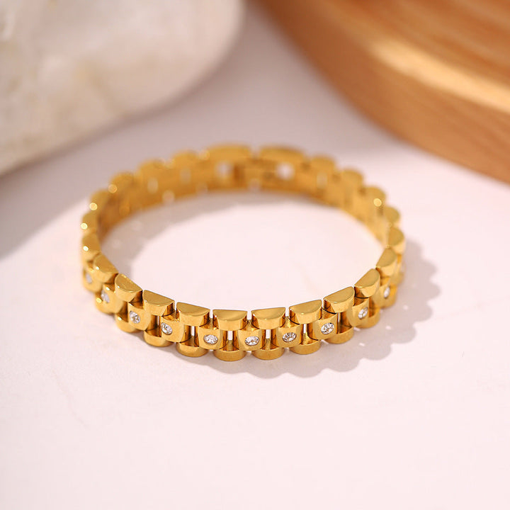 Gladia Bracelet – Gold Watch Style