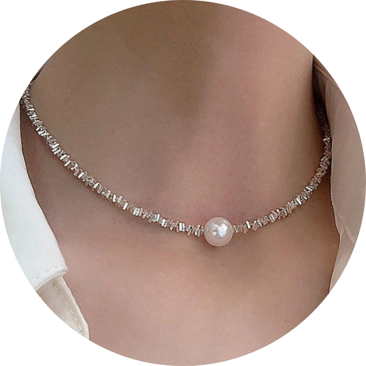 Classic Design – Elegant Pearl Necklace