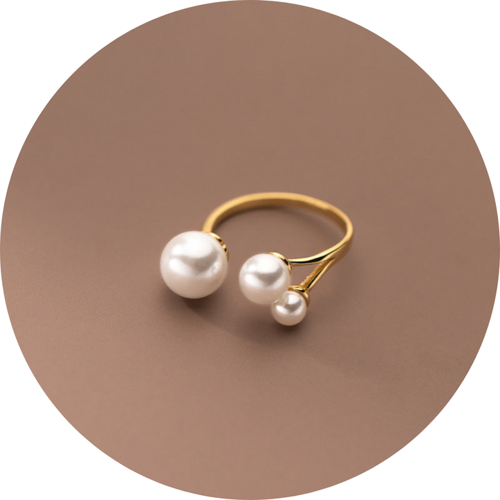 Adjustable Freshwater Pearl Ring
