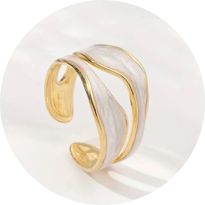 Vanesa - Vintage White Gold Ring