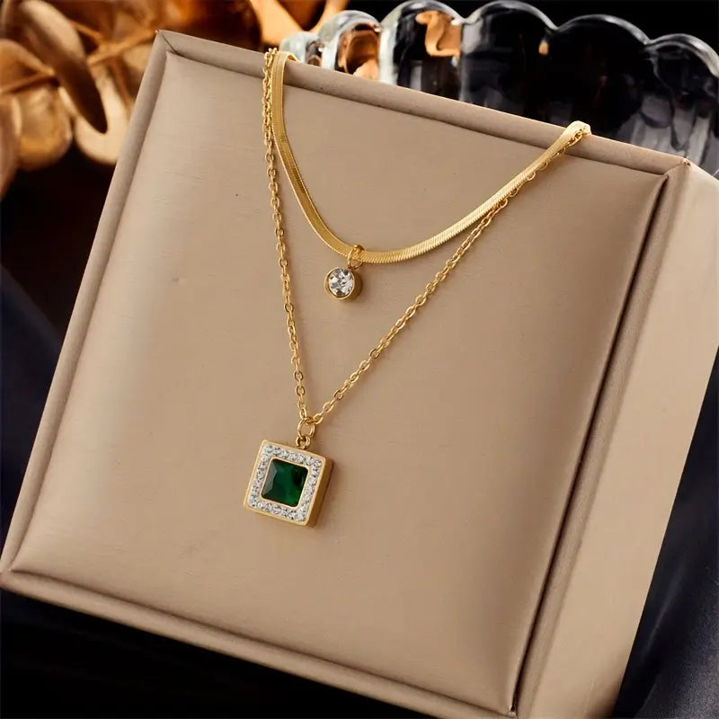 Tirena Valeure Necklace | 18K Gold