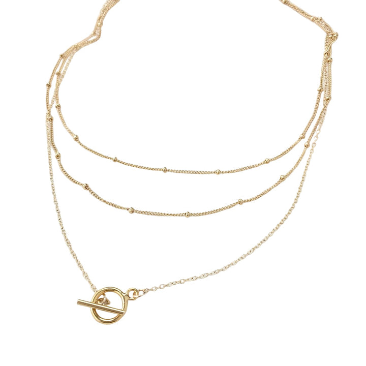 "Sophie" 14 Carat Gold Necklace | 1+2