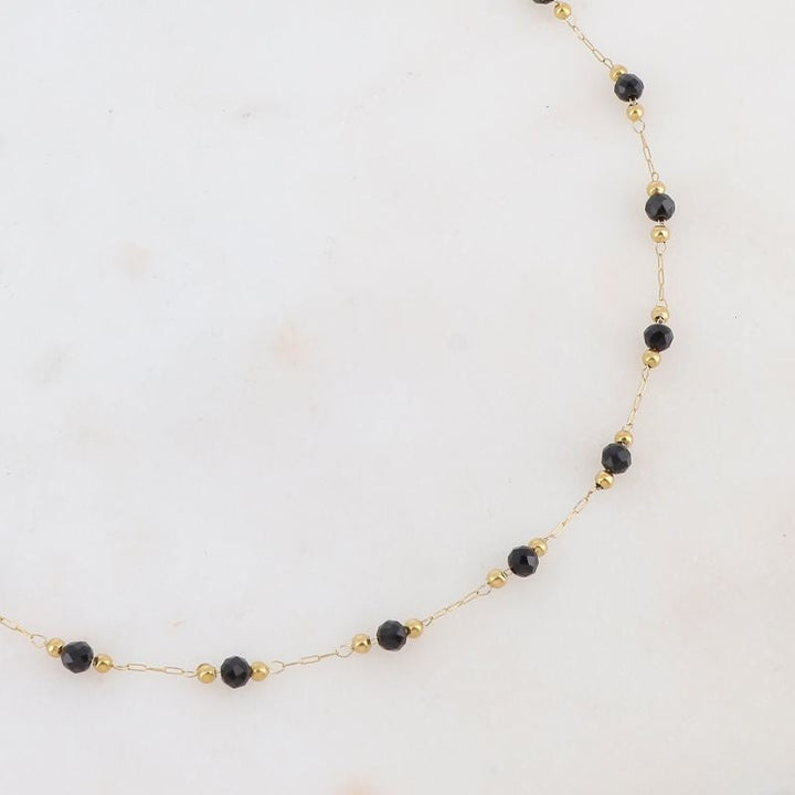 Sophia – Necklace – Natural Stone – Stainless Steel