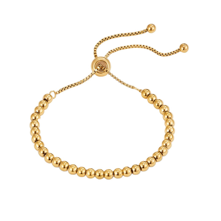 Nila - Gold-plated bracelet with beads