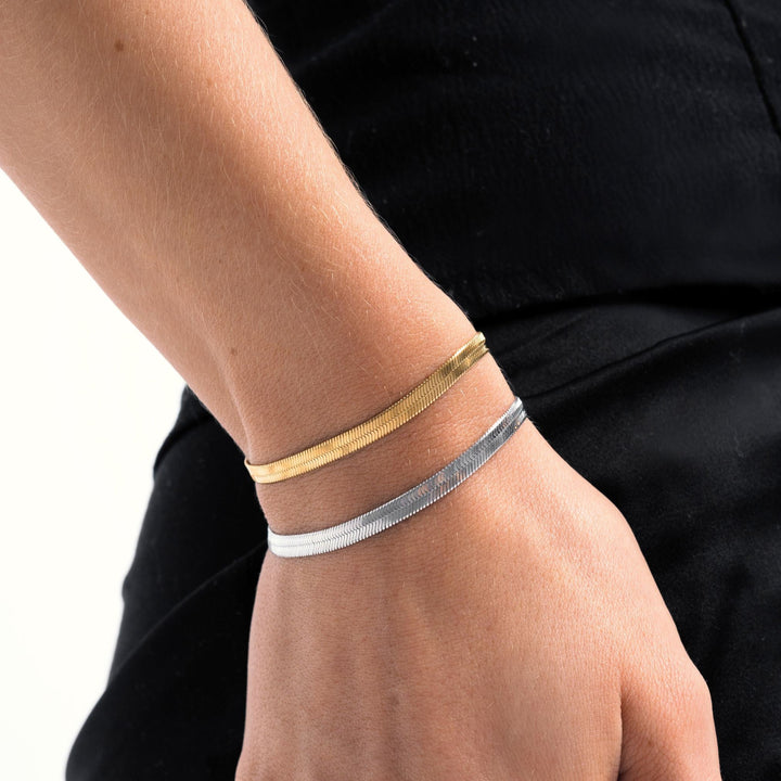 “Kauai” Chevron Chain Bracelet